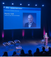 Presentation of Marko Voss Community Volunteer Award 2022