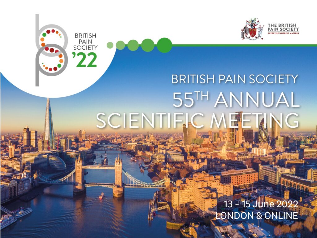 British Pain Society Conference 2022 Banner