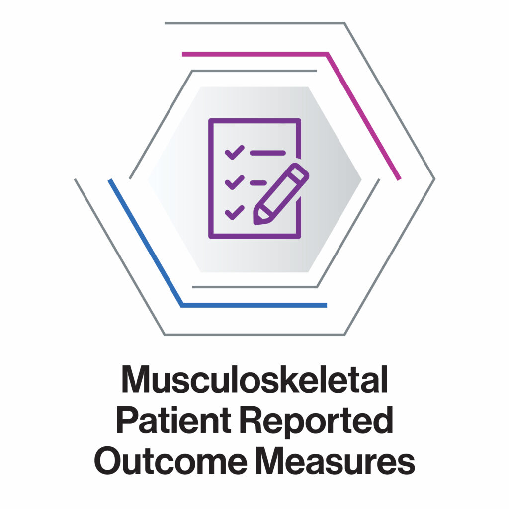 Musculoskeletal Patient Reported Outcome Measures (PROMs)